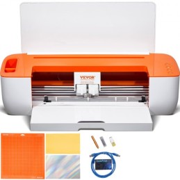 Vinyl Cutter Machine, Bluetooth Connectivity DIY Cutting Machine, kompatibel med iOS, Android, Windows og Mac, Massive