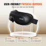 Eye Massager with Heat, Heated Eye Massage Mask with 5 Modes and Bluetooth Music, 180° Foldable Eye Care Massager for Migraines,