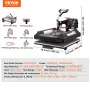 8 I 1 Heat Press Machine 15x15 i 30 oz tumbler Press T-shirts