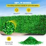 Artificial Boxwood Panel UV 6pcs Boxwood Hedge Wall Panels, Artificial Grass Backdrop Wall 20" X 20" 4 cm Green Grass Wall, Fake
