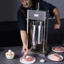 Manual Sausage Stuffer, 10 L / 22 LBS Vertical Sausage Machine, Dual-Speed Meat Stuffer, Made of Food-Grade 304 Stainless Steel,