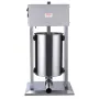 Electric Pølse Stuffer 12 L Vertical Meat Stuffer 304 Rustfrit