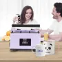 Tumbler Heat Press Machine 311.8-850.5 g Mug Press Sublimation Tumblers Purple