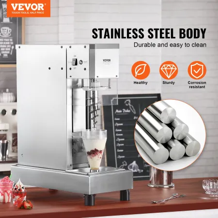 Ice Cream Blender 750W Ice Cream Mixer Stir Machine 304