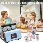 Tumbler Heat Press Machine 311.8-850.5 g Mug Press Sublimation Tumblers Blue