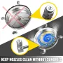 22inch Surface Cleaner Flat Surface Cleaner for Pressure Washer 4000psi Pressure with 3/8 Quick Connector Surface Cleaner with C