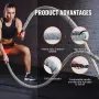 Battle Rope 1,5 "30ft gymnastik træningsstyrke træningsøvelse