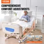 Premium 5 Function Full Electric Hospital Bed ICU Medical Bed 250 kg Loads