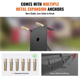 Walk-in Green House, 4.6 x 2.4 x  6.7 ft  Greenhouse with Shelves, Set Up in Minutes, High Strength PE Cover with Doors &