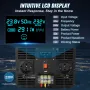 Pure Sine Wave Inverter, 3000 Watt, DC 24V to AC 230V Power Inverter Car Inverter, with USB Port LCD Display Remote Controller a