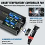 Pure Sine Wave Inverter, 3000 Watt, DC 24V to AC 230V Power Inverter Car Inverter, with USB Port LCD Display Remote Controller a