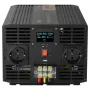Pure Sine Wave Inverter, 3000 Watt, DC 24V to AC 230V Power Inverter Car Inverter, with USB Port LCD Display Remote Controller a