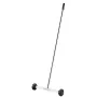 15-Inch Magnetic Sweeper with Wheels, 8 lbs Capacity, with Telescoping Magnetic Pickup Tool, Adjustable Handle, Magnetic Pickup 