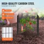 10 Pack Plant Protector from Animals, 12'' x 12'' Chicken Wire Plant Protector, Plant Cages for Outdoor Plants, Flowers & Vegeta