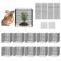 10-pak plantebeskyttere mod dyr 30 x 30 cm plantebur til