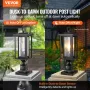 2 pcs skumring til daggry udendørs lampe efter lysarmatur 450