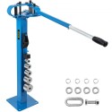 Compact Bender Metal Manual Floor Type 7 Dies 1-3"  Fabrication Metal Pedestal Solid Handle Telescoping Mountable 117.2cm