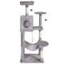 Cat Tree 56.2 "Cat Tower med Cat Condo Sisal Scratching Post