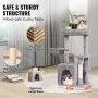 Cat Tree 31.4 "Cat Tower med Cat Condo Sisal Scratching Post