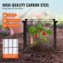 5-pak plantebeskyttere mod dyr 15,35'' x 15,35'' metalplantebur