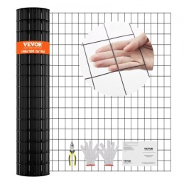 Hardware klud, 48 '' x 50 'galvaniseret trådnetrulle, 16 gauge kyllingetrådhegnrulle, vinylbelægning metaltrådnet til