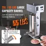 Electric Pølse Stuffer 25 L Vertical Meat Stuffer 304 Rustfrit