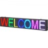 99x19cm Programmable LED Sign Scrolling Display Board P10 Full Color