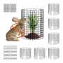 6 Pack Plant Protector from Animals, 12.6'' Dia. x 14'' H Chicken Wire Plant Protector, Plant Cages for Outdoor Plants, Flowers 