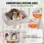 Cat Tree 60.6 "Cat Tower med Cat Condo Sisal Scratching Post