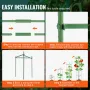 6 Packs Tomato Cages for Garden, 48 inch Tomato Trellis Plant Stakes Support, Stackable Tall Plant Support Cage, for Raised Gard
