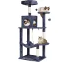 Cat Tree 56.2 "Cat Tower med Cat Condo Sisal Scratching Post