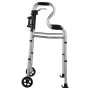 Foldende Walker-stand-assistent foldningsvandrere med justerbar