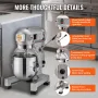 Kommerciel fødevareblander 28,5L 3-trins Stand Dough Mixer