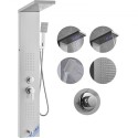 Shower Panel Tower System LED Stainless Steel 5 Modes Rain Waterfall Jets