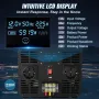 Pure Sine Wave Inverter, 5000 Watt, Power Inverter, DC 12V to AC 230V Car Inverter with LCD Display USB Port and Remote Controll