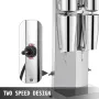 Milkshake Maker Kit, elektrisk mælkeproducent i rustfrit stål