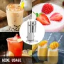 Milkshake Maker Kit, elektrisk mælkeproducent i rustfrit stål
