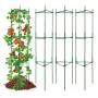4 pakker tomatbure til haven 63" støttebur til tomatplantepæle