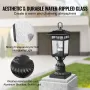 2 pcs skumring til daggry udendørs lampe efter lysarmatur 400