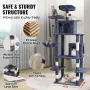 Cat Tree for Indoor Cats, 68.5" Cat Tower with 2 Cat Condos, Sisal Scratching Post, Hammock, Top Perch, Jumping Platforms, Large