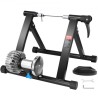 Bike Trainer Stand, Fluid Stationary Bike Stand for 26"-29" Wheels, Noise Reduction Fluid Flywheel, Portable Cycling Stand for