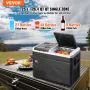 Portable Car Refrigerator, with Ice Making Function, 12 Volt Car Refrigerator Fridge, 36 L Single Zone Portable Freezer, -4℉-68℉