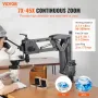 Multi-Directional Microscope with Spring Bracket, 7X-45X Magnification Jewelry Microscope, Micro Jewelry Inlaid Stand with Integ