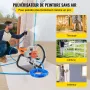 Højtryksløst vægmalingsspray Gun Sprayer Machine Spraying 1800W