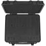 Hard Pistol Cases with Pre-cut Lining, Waterproof & Dustproof Hard Gun Case for 6 Pistol, 19.3×17.1×8.3 in Lockable Pistol Case,