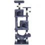 Cat Tree 63 "Cat Tower med 2 Cat Condos Sisal Scratching Post