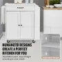 Kitchen Island Cart Rolling Storage Cabinet på hjulet med
