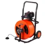Drain Cleaner Machine Electric Drain Auger 100 ft x 3/4in Auto
