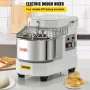 Commercial Dough Food Mixer Spiral Dough Mixer w/ 8 L Stainless Steel Bowl