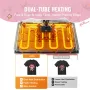 Heat Press Machine 12x10 i 2 ud af 1 med hatpress til t-shirts